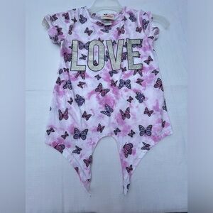 Girls heart pink| Short Sleeve t-shirt | Size: 5/6